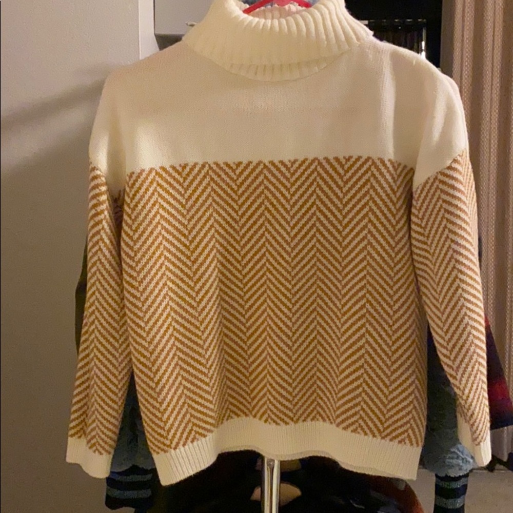 Knitted Turtleneck Sweater